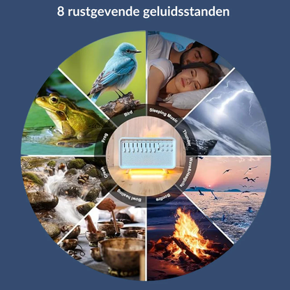 CozyBloom® CalmMist™ – 3-in-1 functie | Voor een diepere slaap en minder stress