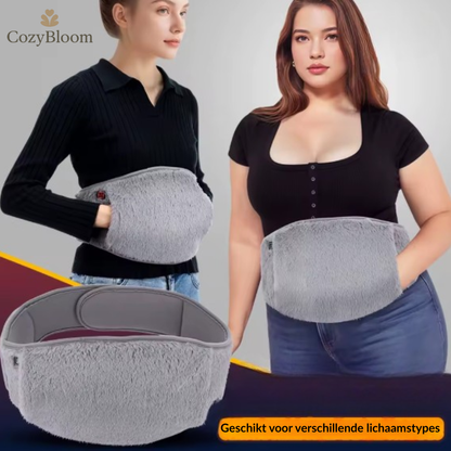 CozyBloom® WarmHug Pro™ – Elektrisch Verwarmingskussen voor Buikpijn, Menstruatiekrampen & Diepe Winterwarmte