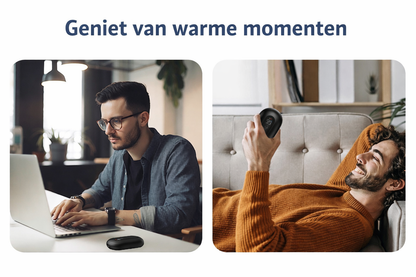CozyBloom® HeatPods™ – 2-in-1 Oplaadbare Handwarmers| Directe Warmte voor Buiten, Werk & Wintercomfort