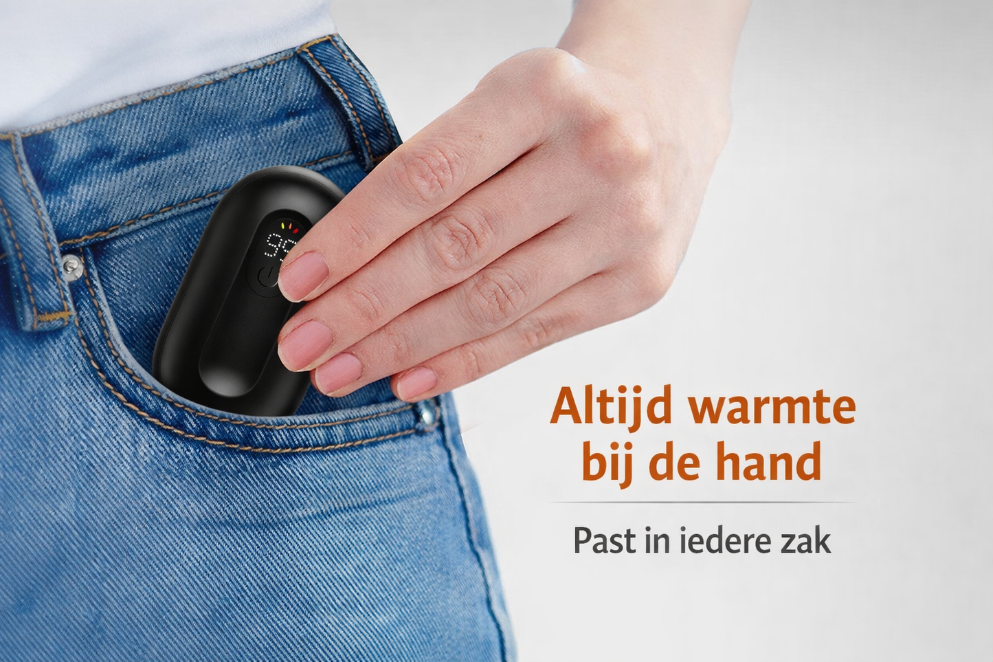 CozyBloom® HeatPods™ – 2-in-1 Oplaadbare Handwarmers| Directe Warmte voor Buiten, Werk & Wintercomfort