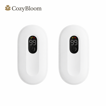 CozyBloom® HeatPods™ – 2-in-1 Oplaadbare Handwarmers| Directe Warmte voor Buiten, Werk & Wintercomfort