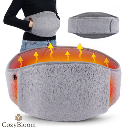 CozyBloom® WarmHug Pro™ – Elektrisch Verwarmingskussen voor Buikpijn, Menstruatiekrampen & Diepe Winterwarmte