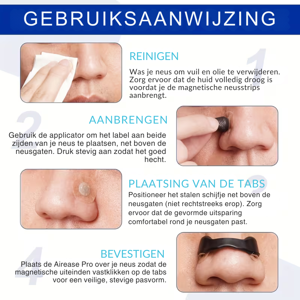 CozyBloom® AirEase Pro™ – Voor Vrijer Ademhalen, Minder Snurken & Ononderbroken Nachtrust
