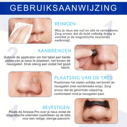 CozyBloom® AirEase Pro™ – Voor Vrijer Ademhalen, Minder Snurken & Ononderbroken Nachtrust