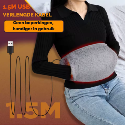 CozyBloom® WarmHug Pro™ – Elektrisch Verwarmingskussen voor Buikpijn, Menstruatiekrampen & Diepe Winterwarmte